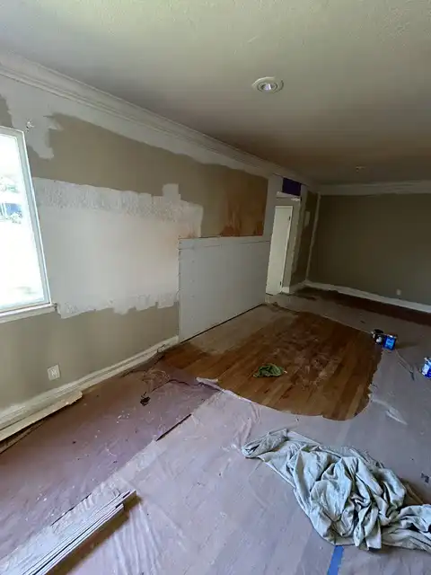 Patch work. Drywall hanging, taping, matching existing texture and clean up 2026 project photo